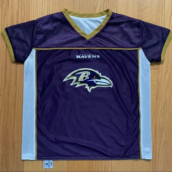NFL Shirts Tops Nfl Reversible Ravens Jersey Poshmark